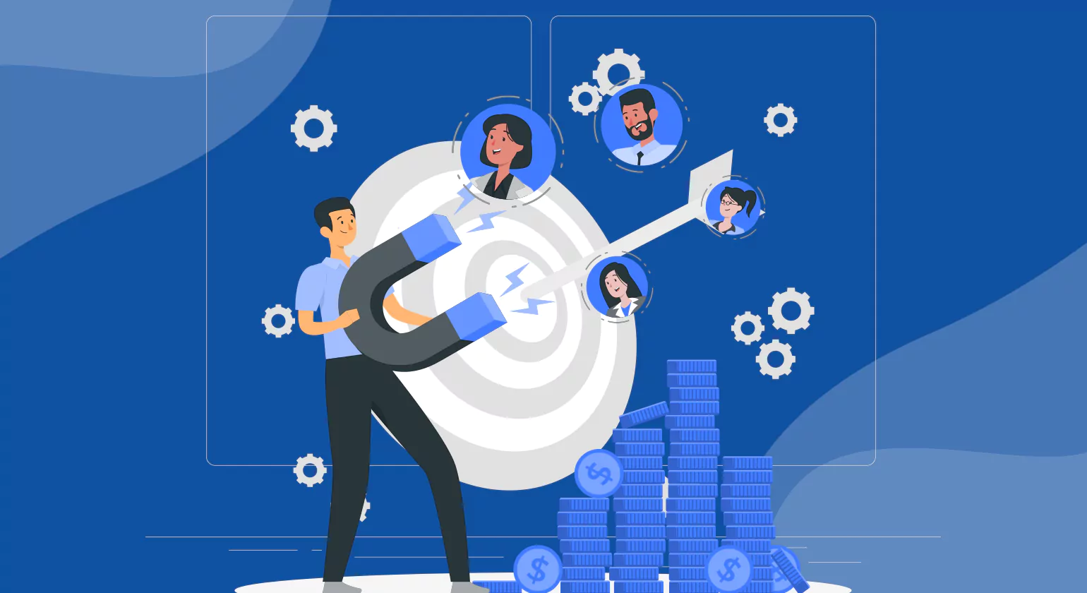Lead generation illustration